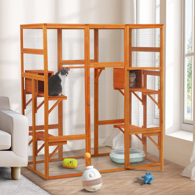 Très grande cage à chat