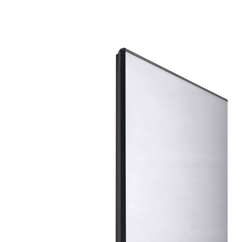 Ember Mirror Wall Mounted Radiant Panel Heater 47"x24", 800 Watts, Dual Connection