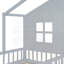 Lit simple avec canapé et rangement pour chambre d'enfant, conception compacte et peu encombrante-120855878