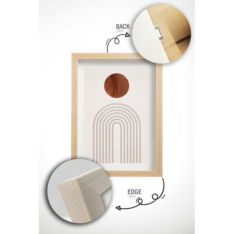 Peinture décorative en panneau de fibres à densité moyenne (2 pièces)