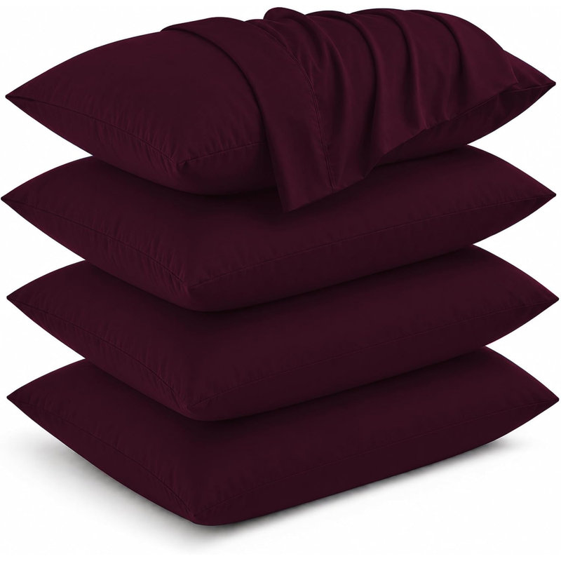 Rebrilliant Pillow Case, Burgundy