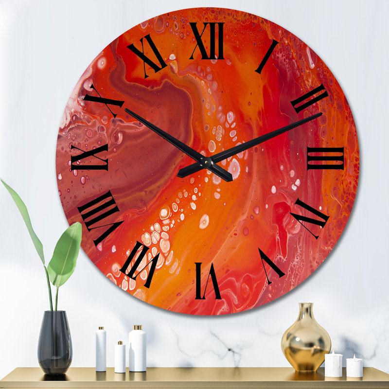 Horloge murale surdimensionnée, Surdimensionné