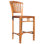 Prairie Grove Outdoor Teak Bar Stool