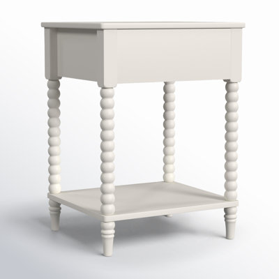 Benbrook 18'' W 1-Drawer Spindle Nightstand