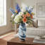 Catalina Coastal Blue Glass Swirl Vase-89107418