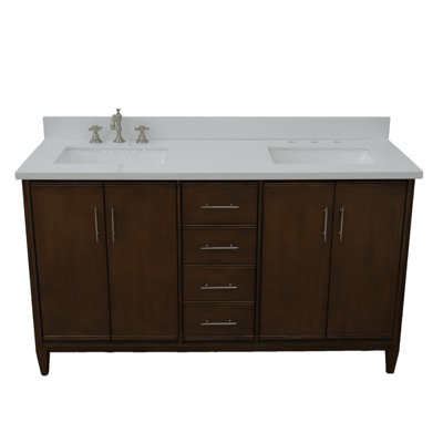 Ensemble de meuble-lavabo double 61 po Harrel