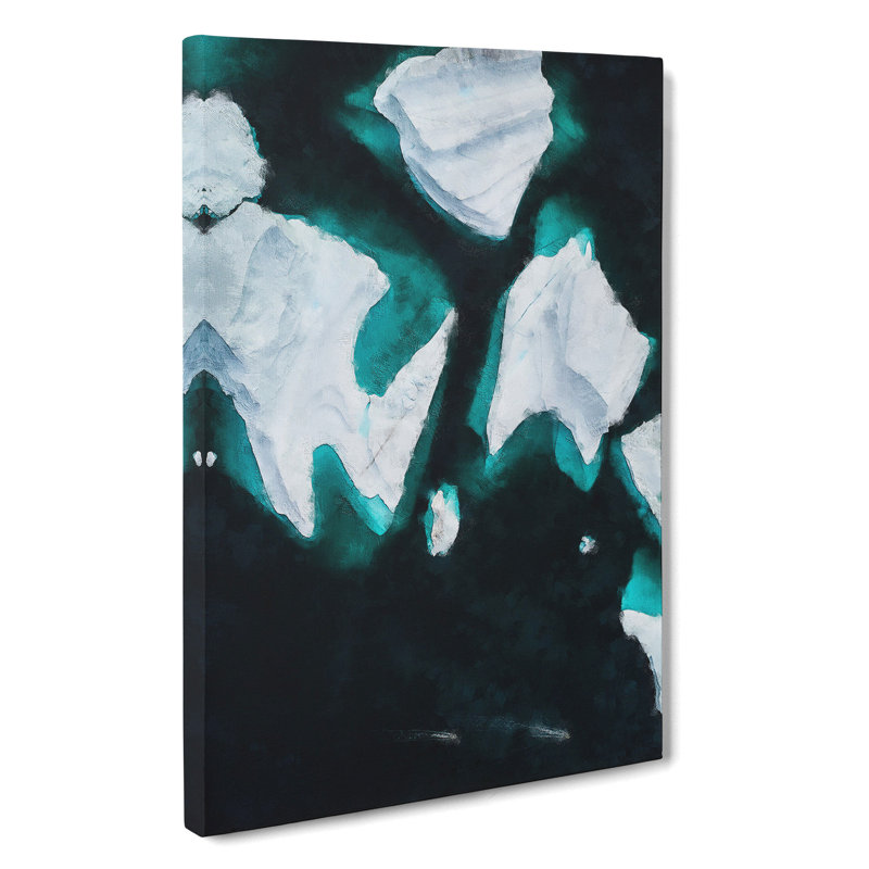 Iceberg In Greenland - Wrapped Canvas, 76cm H x 50cm W x 3cm D