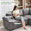 Fauteuil en chenille rembourré l 37,8 po-1607582775