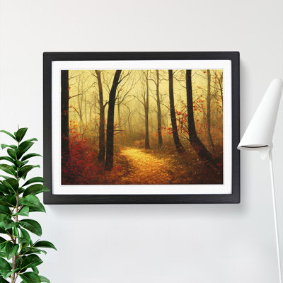 Magnificent Autumn Forest - Framed Print
