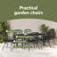 6 - Person Patio Dining Set with Rectangular Table