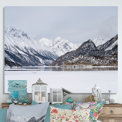 " Alaska Lake And Mountain Scenery I "