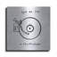 Art mural luxueux en métal «Turn It Up 3» par Kent Youngstrom, 36 po x 36 po-148231120