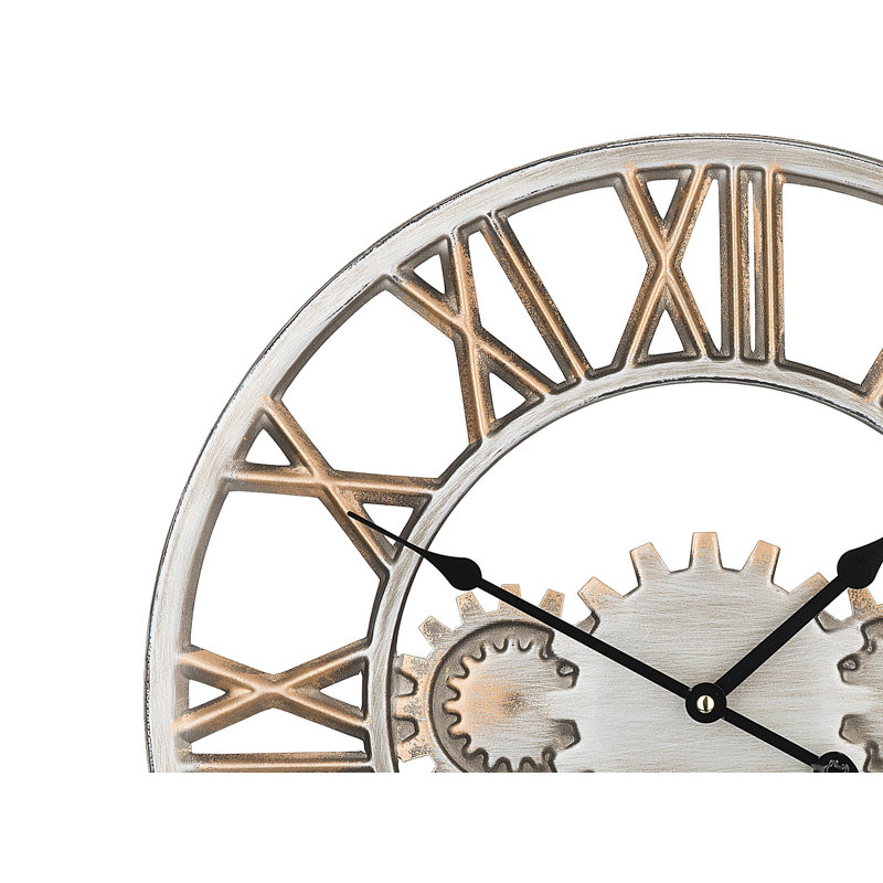 Cloverdale Metal Wall Clock