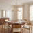6-Light Chandelier in Spun Gold-101255928