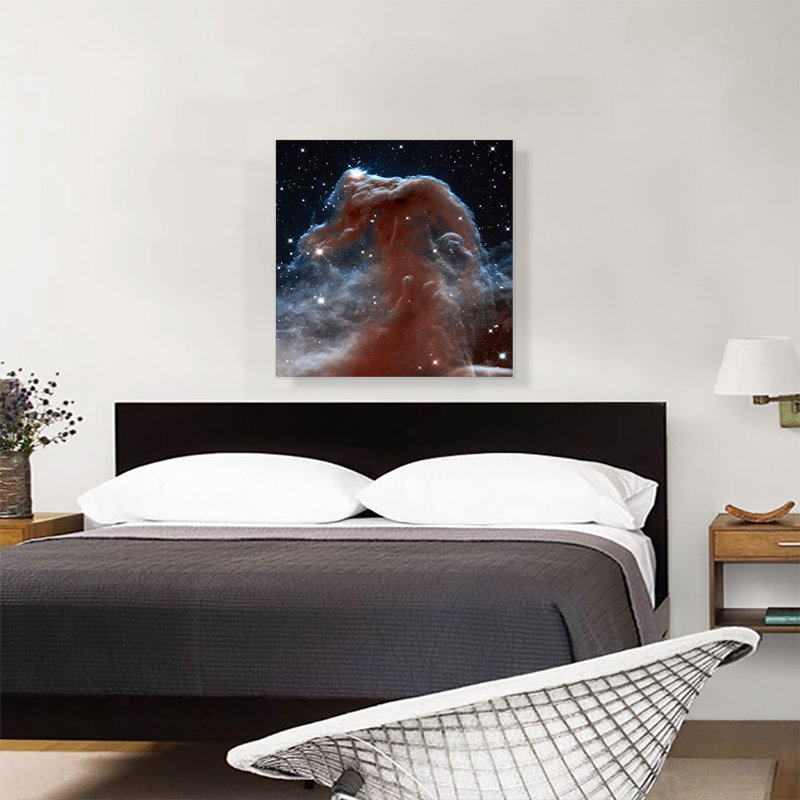 «Horsehead Nebula Barnard 33 Hubble Telescope», reproduction de photo sur toile tendue, H 26 po x l 26 po x P 1,5 po