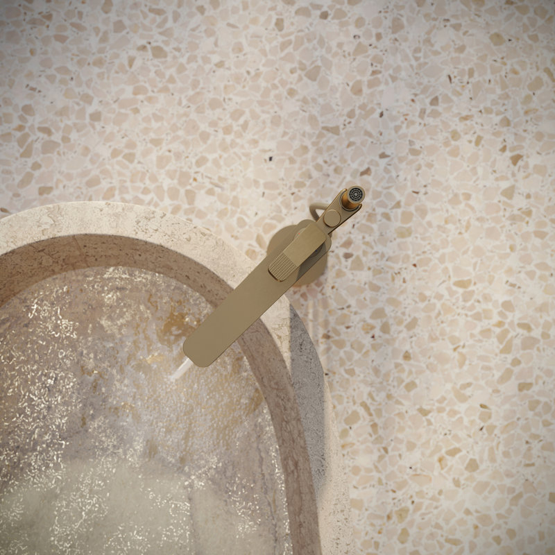 Citterio C Tub Filler with Diverter, Gold