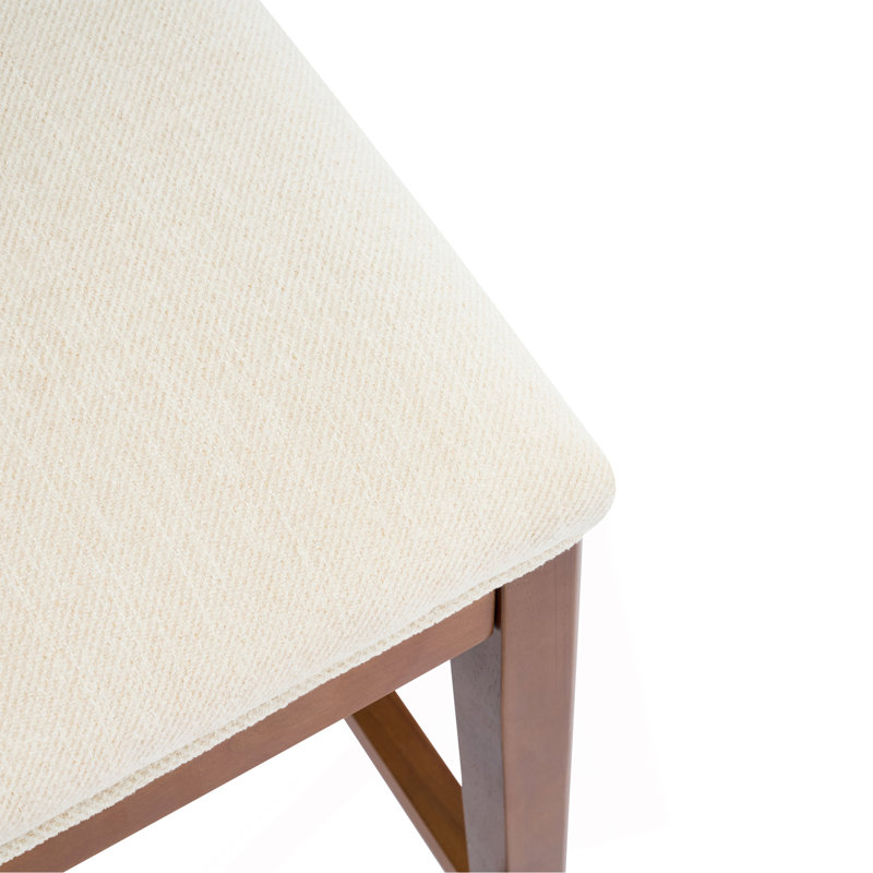 Ensemble de 2 tabourets de comptoir en bois Tatti