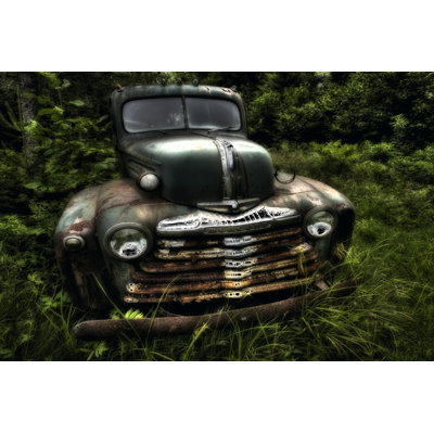 Rusty Auto I by PHBurchett - Wrapped Canvas Art Prints