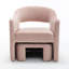 Fauteuil demi-tonneau avec repose-pieds Kyah-220945845