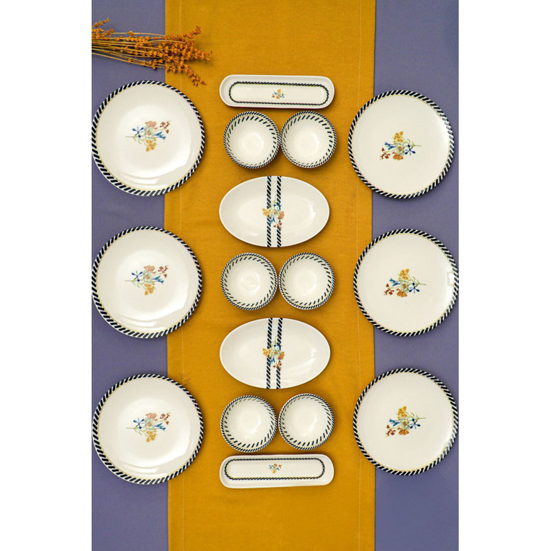 Ensemble de petit déjeuner (16 pièces)