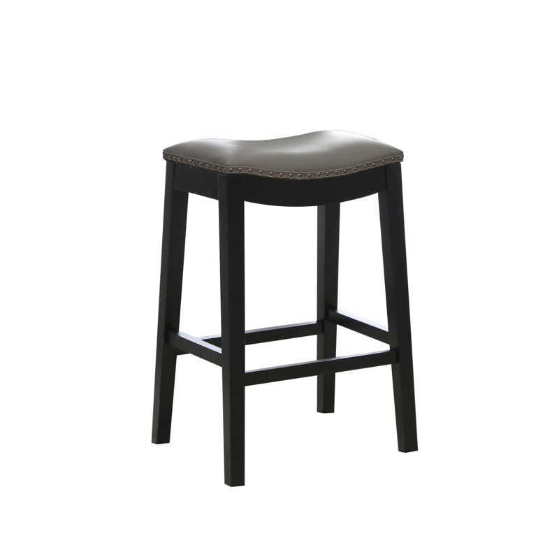 Tabouret de bar Oglethorpe, Gris, Tabouret de bar (siège d'une hauteur de 29 po)