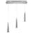 Luminaire suspendu conique 3 lumières grappe Brighton