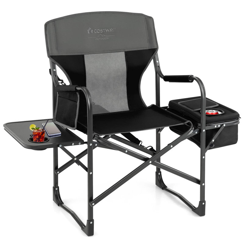 Folding Camping Chair, Black