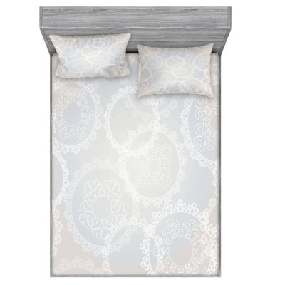 Microfiber Damask Sheet Set
