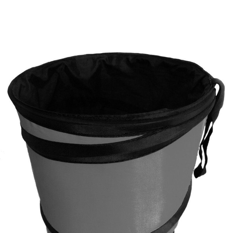 Poubelle pliante, Gris, 3, H 12 po x l 9,5 po x P 9,5 po