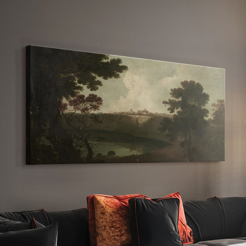 Série paysage - DLV III - Toile tendue avec châssis - Prêt à accrocher, H 16 po x l 32 po