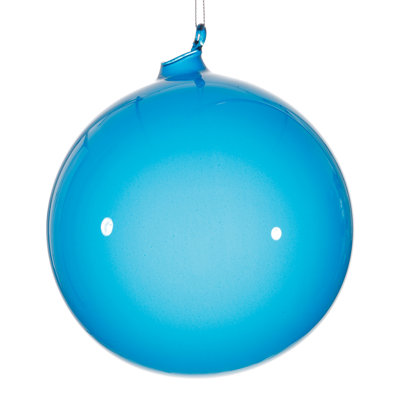 5.9'' Handmade Glass Ball Ornament
