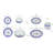 Colibri Collection 22-Piece Premium Dinnerware Set | Service For 4