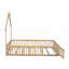 Lit plateforme avec garde-corps Wood House-107599340
