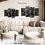 Car Motor Engine Wall Art Multi Piece Canvas Print-1252345828
