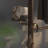 Coat Rack Double Rod Brass Hooks Round Tray Wheels