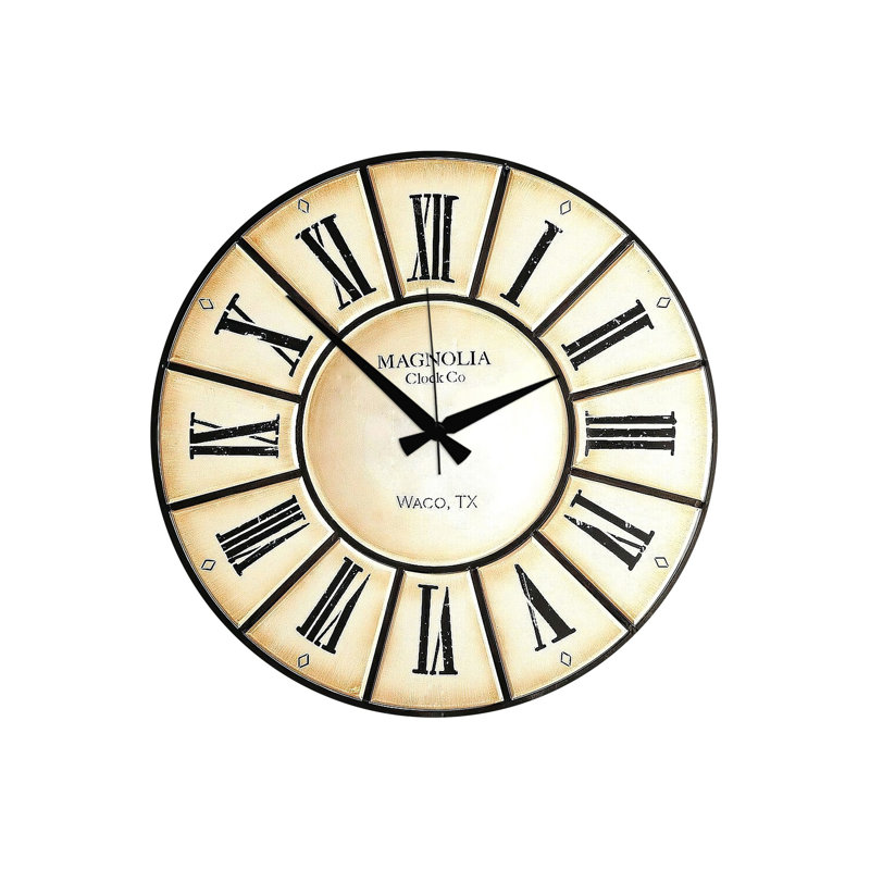 Elegant Decorative MDF Clock, 19.7 x 19.7 inches | 100% MDF, Thickness: 0.2 inches | Perfect for Home or Office Decor, Stylish Design, Adds a Modern Touch to Any Room