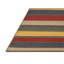 Tapis rouge/beige/bleu contemporaine Flaxville-787997879