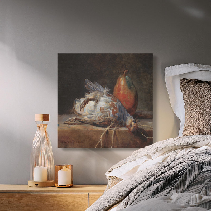 Kahle 1 Piece Wrapped Canvas Wall Art Set, 24x24
