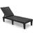 Alizay 74" Long Outdoor Resin Reclining Chaise Lounge-751297796-757923975