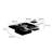 Square supercrystalline composite coffee table-104070441