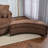Slipcovered Barrel Chair With Ottoman-1747599936