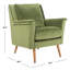 Fauteuil large en velours 28,74 po-1120701216