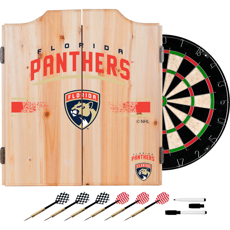 Ensemble de jeu de fléchettes NHL Logo, Florida Panthers