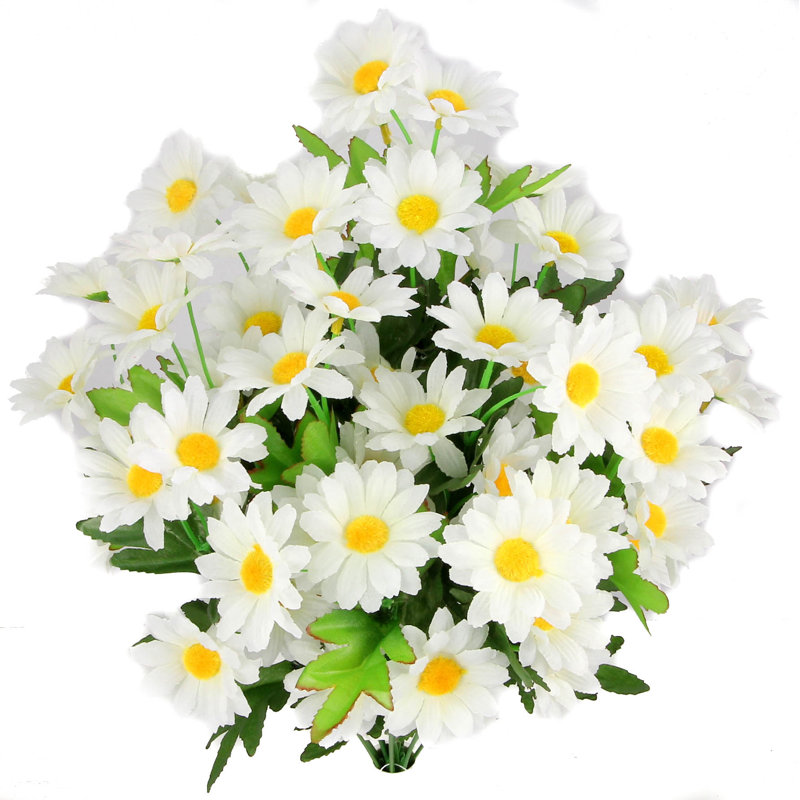 Ensemble de fleurs en cascade artificiel et vert, blanc