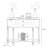 Black Solid Wood Console Table-1714898435-1714898436