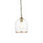 1 - Light Brushed Brass Pendant