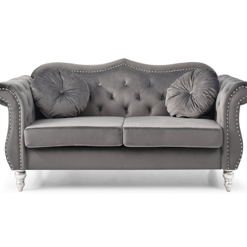 Causeuse Cozy, Gris foncé