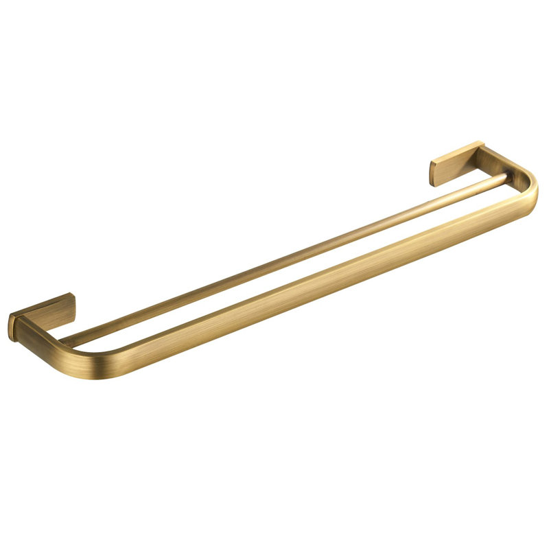 Wall Towel Rack, Brushed Bronze