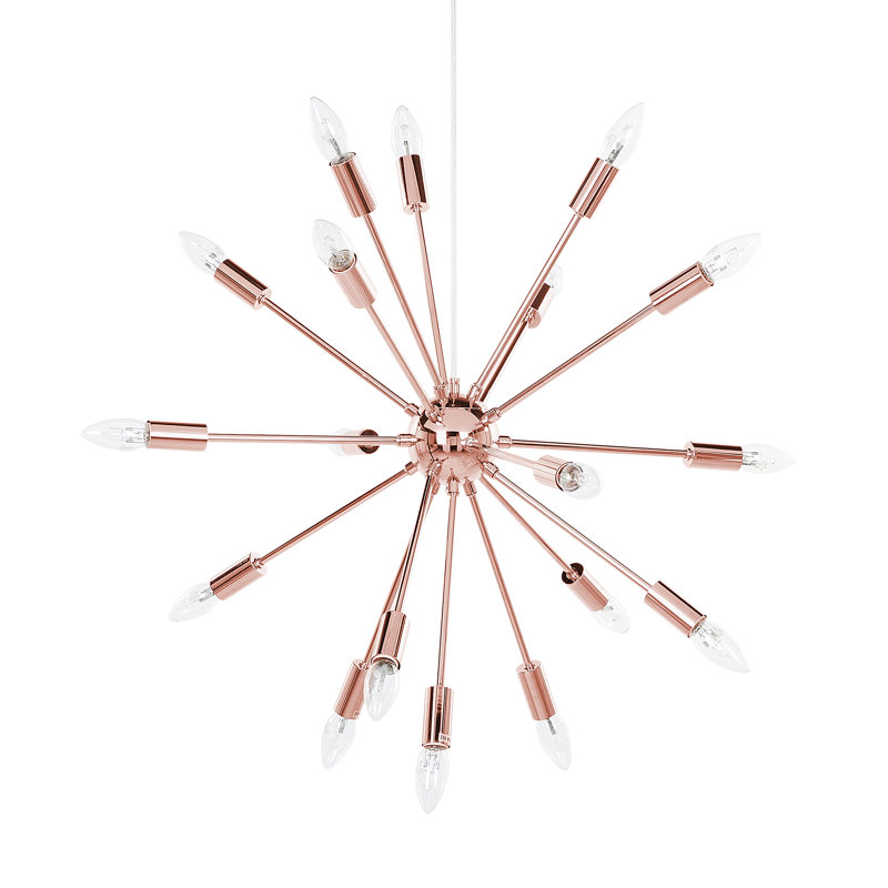 Adelynn 18 - Light Unique/Statement Pendant, Copper