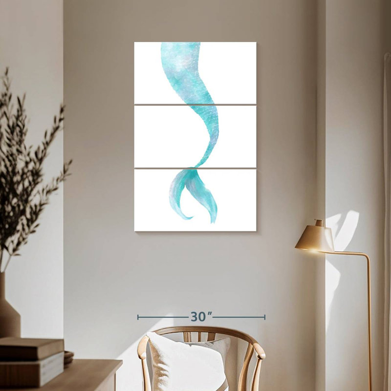 Kelan Mermaid Tail, 57" H x 36" W